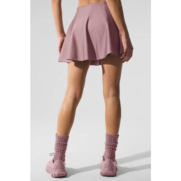 Airlift Down The Line Tennis Skirt in Smoky Quartz Size S NWOT - Picture 3 of 7